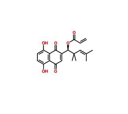 β，β-二甲基丙烯酰阿卡寧分析對(duì)照品|34539-65-6